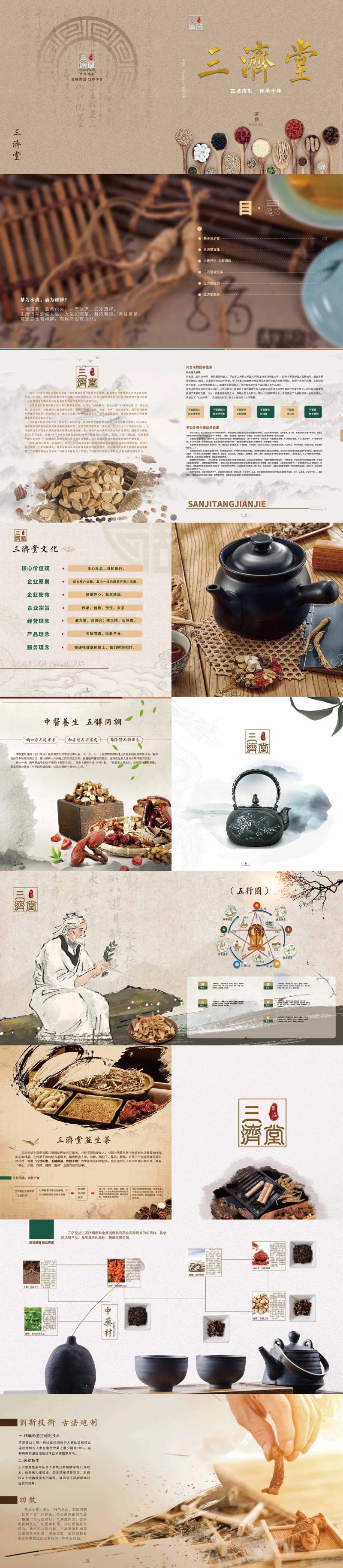 中医画册宣传册-采灵感-cailinggan.com