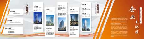 企业文化墙展板设计-采灵感-https://www.cailinggan.com/