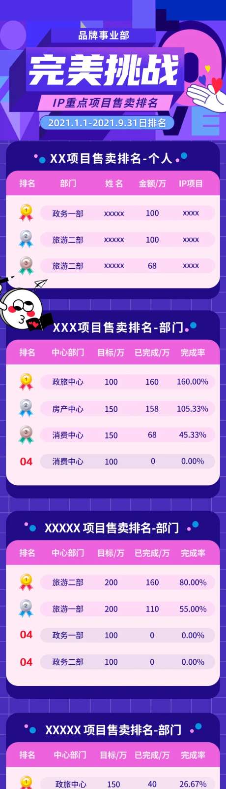 榜单排行榜H5专题设计-采灵感-https://www.cailinggan.com/