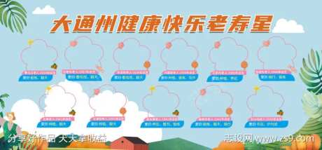 健康快乐老寿星-采灵感-https://www.cailinggan.com/