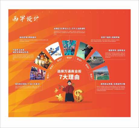 地产价值点招商广告展板-采灵感-https://www.cailinggan.com/