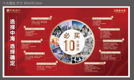 房地产十大购买理由桁架展板背景板-采灵感-https://www.cailinggan.com/