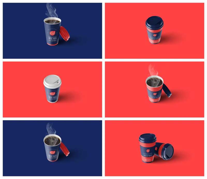 咖啡杯奶茶杯样机-采灵感-cailinggan.com