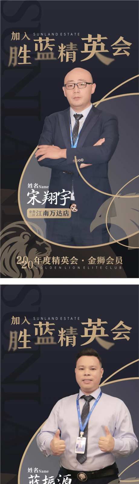 销冠精英系列海报-采灵感-https://www.cailinggan.com/