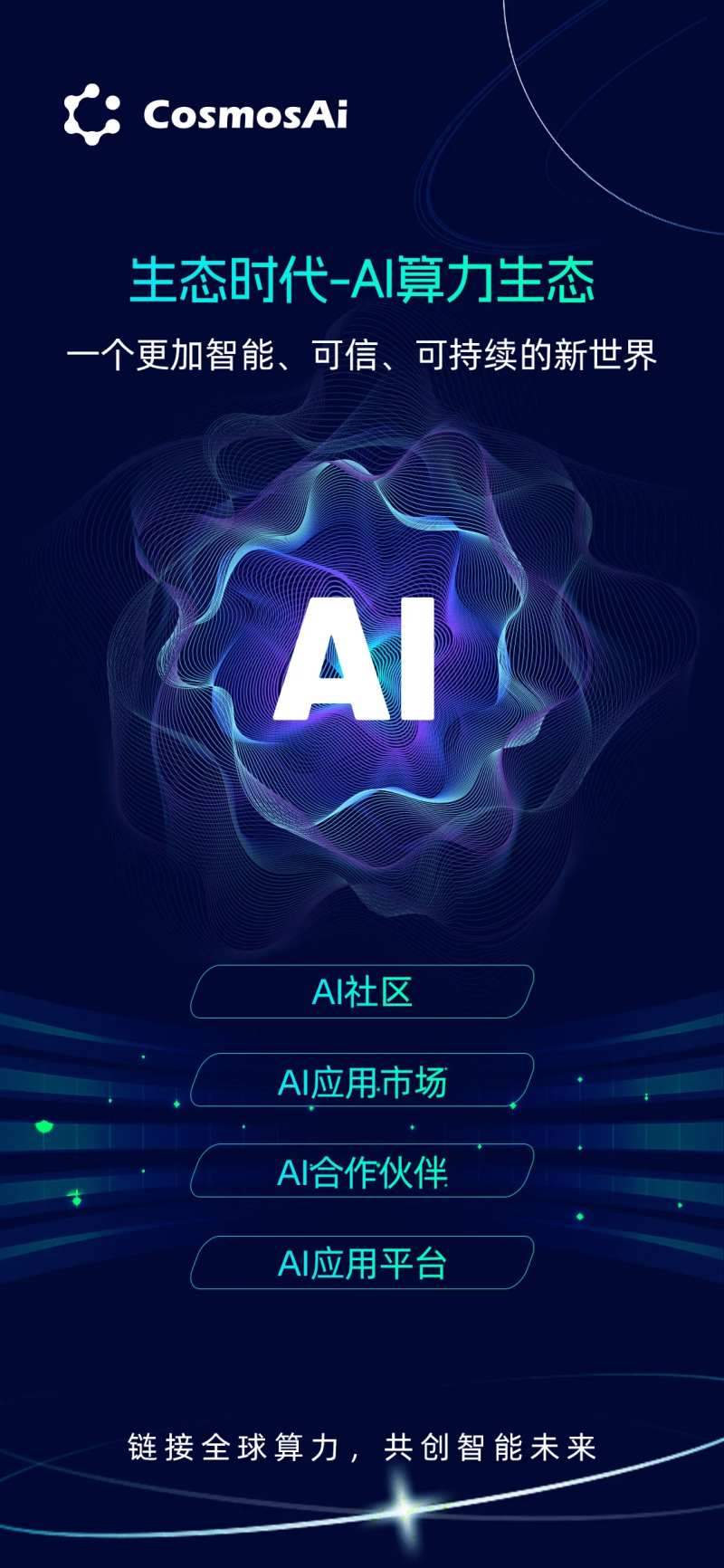 Ai算力生态海报-采灵感-cailinggan.com