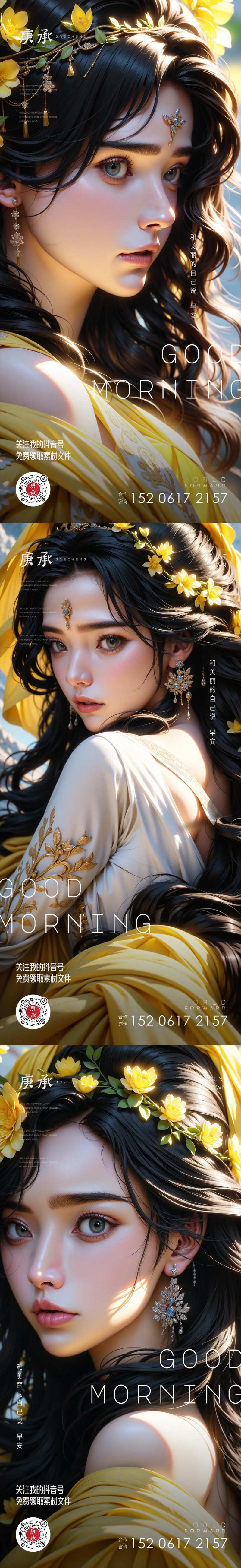 异域风情美女海报-采灵感-cailinggan.com