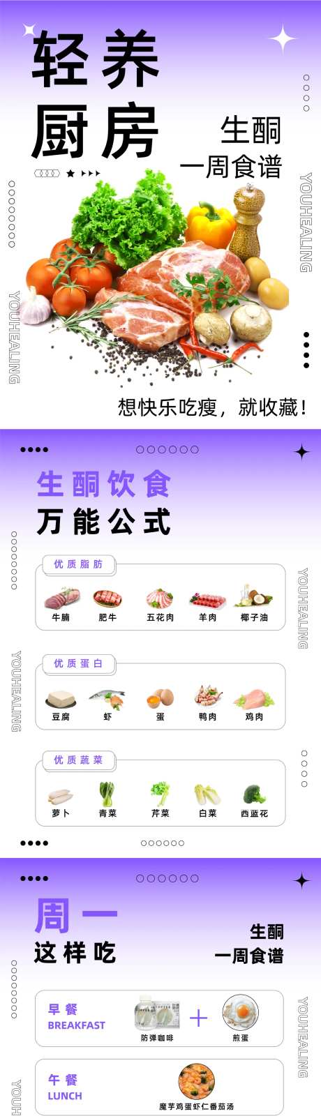 小红书生酮减脂推广食谱-采灵感-https://www.cailinggan.com/