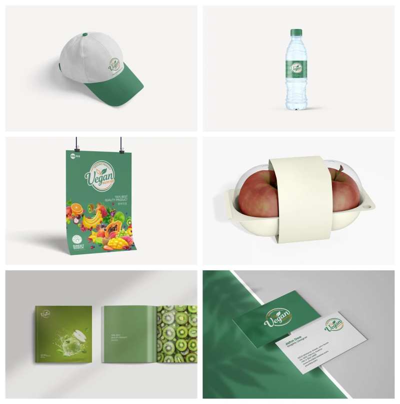 水果店品牌样机-采灵感-cailinggan.com