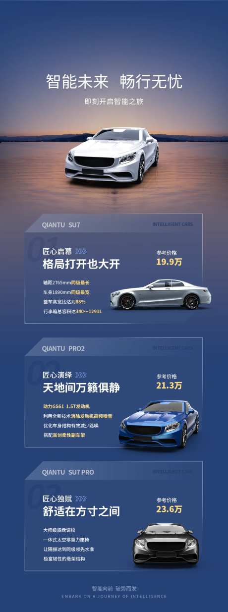 新能源汽车卖点宣传长图创意促销海报-采灵感-https://www.cailinggan.com/