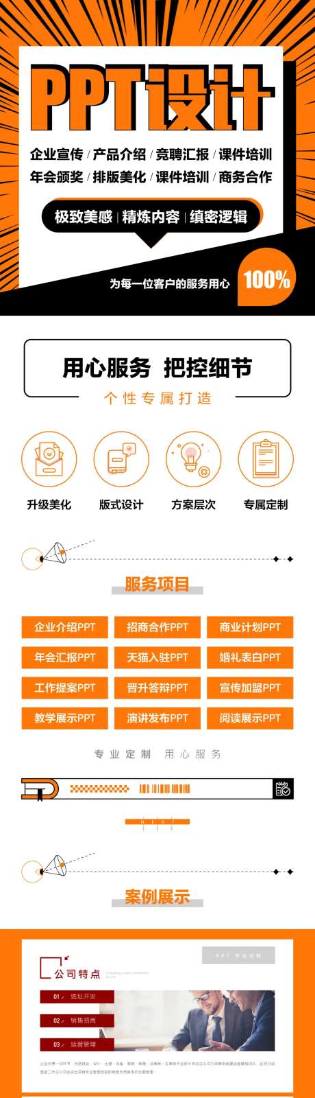 PPT设计详情页长图海报                                                                                                                                                                                            -采灵感-https://www.cailinggan.com/