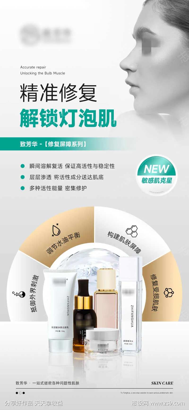精准修复解锁灯泡肌-采灵感-cailinggan.com