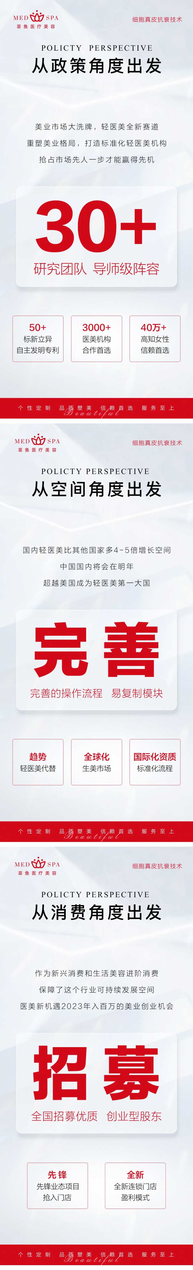 轻医美招商护肤知识点抗衰系列海报-采灵感-cailinggan.com